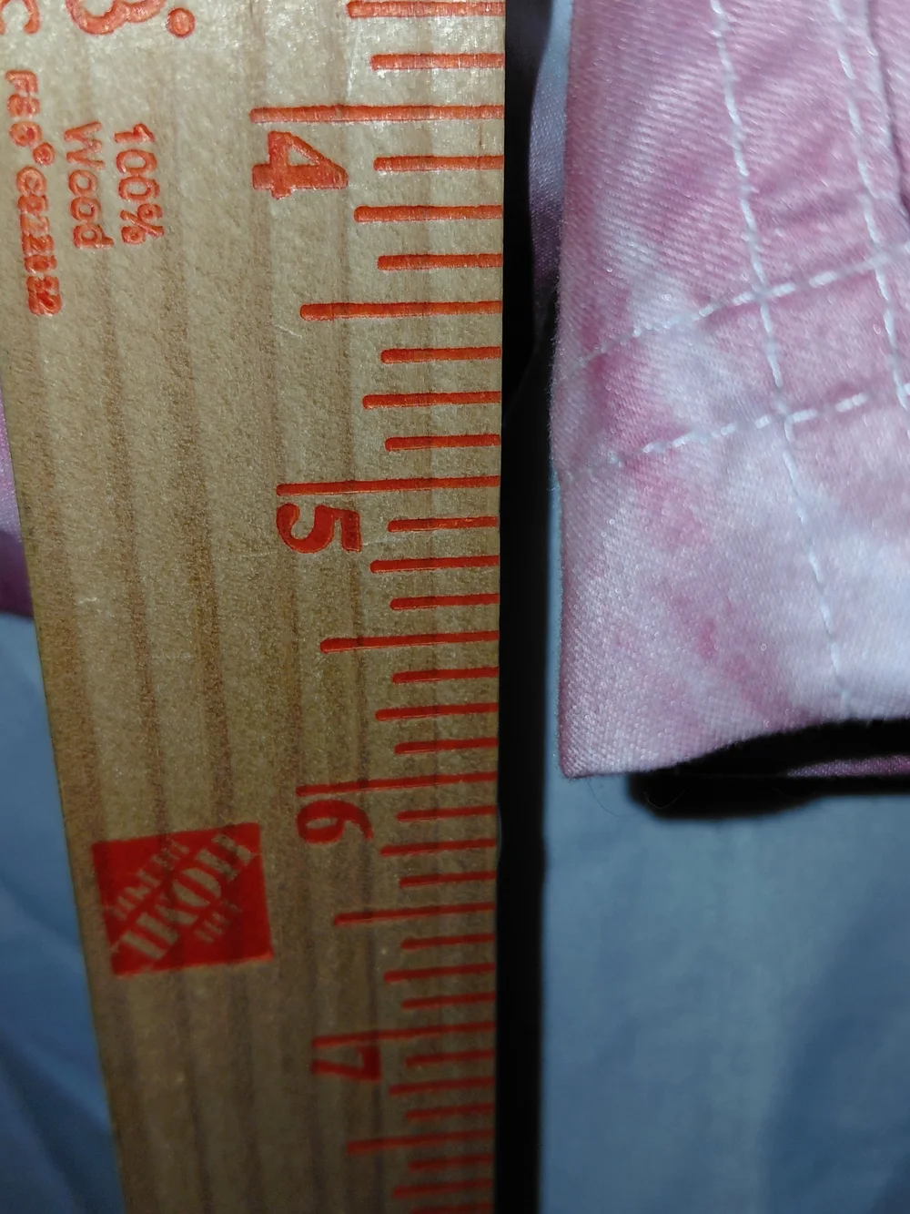 Pink & White Tie-Dye Swim Trunks. #2196